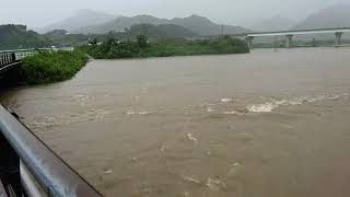 延岡市北川町  台風18号