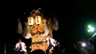 平成24年新居浜太鼓祭り萩岡神社宮出し06