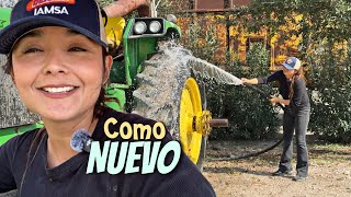 Se “ACABO” todo…  Lavamos el “TRACTOR”  🚜 POLLITO asado 🤠 Las Dos Carnalas