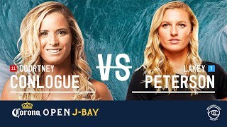 Courtney Conlogue vs. Lakey Peterson - Quarterfinals, Heat 4 - Corona Open J-Bay 2019