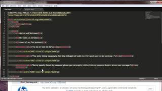 HTML/XHTML Project 2