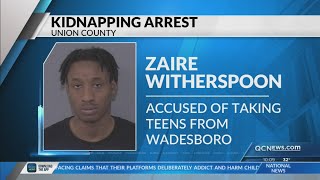 Man accused of kidnapping three missing juveniles from Wadesboro