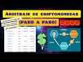 Como hacer ARBITRAJE de criptomonedas 💸🤑 (Paso a paso) - Caso práctico 📝👈