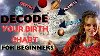 Decode Your Zodiac BIRTH CHART & Unlock your cosmic BLUEPRINT! Explained for beginners!