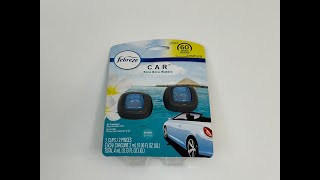 Febreze Car Air Freshener (scent: Bora Bora Waters) Unboxing!