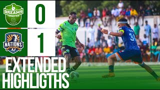 EXTENDED HIGHLIGHTS | Dreams FC 0 -1 Nations FC | GPL Week 5