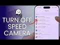 How To Turn Off Speed Camera Alerts On Waze!