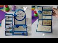 Fun Fold Card Tutorial for Boys | Handmade Card by Maryam Creations