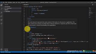 Lesson 7 HTML elements - section, main, and article