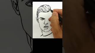 ONE LINE DRAWING 😱🔥 guess who is he ? #shorts #trending #viralshorts #viral #youtubeshorts