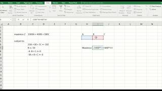 Maximization using SLP method