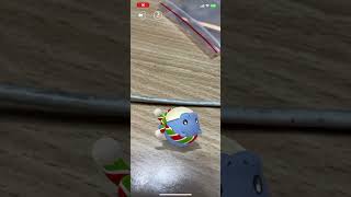 タマザラシは転がって登場　#ポケモンgo #タマザラシ