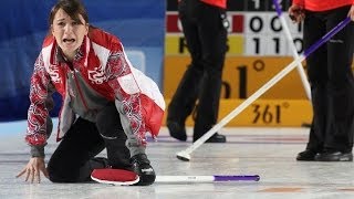 CURLING: RUS-CAN World Women's Chp 2014 - Draw 1