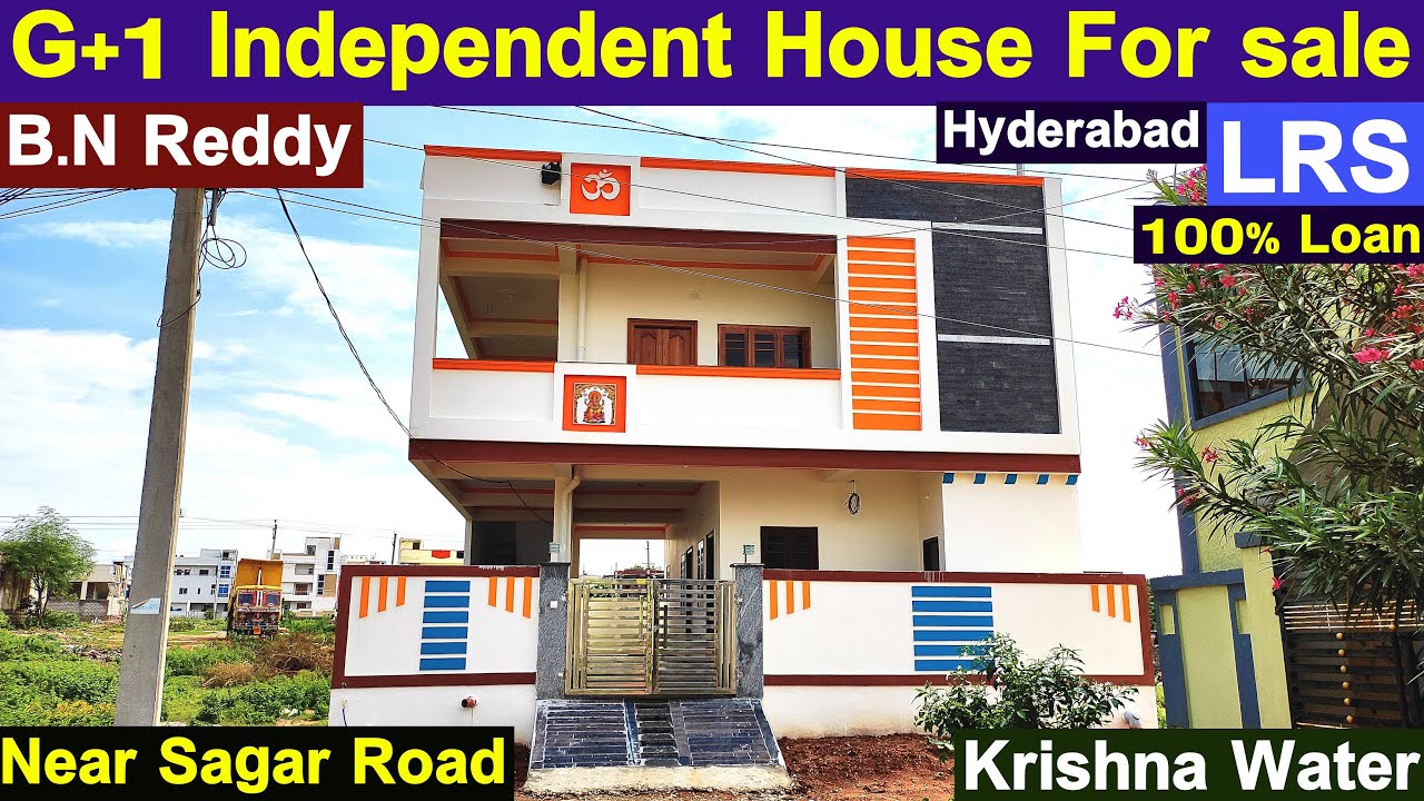 172 SQ YARDS || G+1 Independent House For Sale In B.N Reddy Hyderabad ...