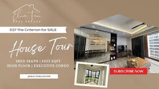 D27 THE CRITERION Newly MOP Executive Condo 3bed3bath