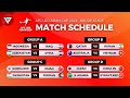 Match Schedule AFC U-20 Asian Cup 2023 Uzbekistan ~ Group Stage | JunGSa Football