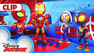 Team Spidey and Iron Man go to Space! 🚀 | Marvel's Spidey and his Amazing Friend