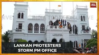Sri Lankan Protesters Breach PM's Office Following Appointment Of Ranil Wickremesinghe As President