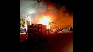 Oil rig fire forces evacuations in Karnes County