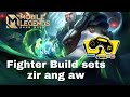 Fighter Build set leh counter, va re-counter dan thenkhat nen (Sawi kim hi a har)