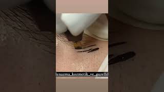 Kıl tekniği kaş (Microblading) çalışması