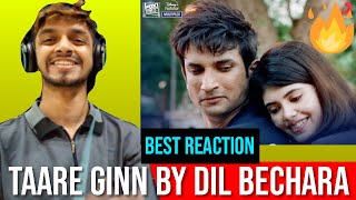 Taare Ginn Reaction Video #Dil_bechara #Sushant_singh_rajput #Lastmovie #sony_music_india