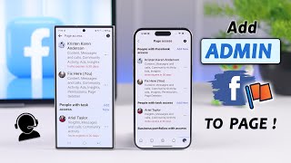 How To Add Admin on Facebook Page! [2024]