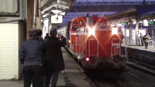 上り急行はまなす青森駅到着後の回送　2015.12.19