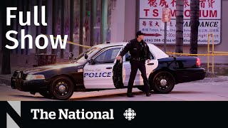 CBC News: The National | California shooting, Israel protests, Rupi Kaur