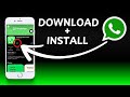 How To Download & Install WhatsApp on iPhone 📲