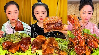 Real Mukbang :) spicy Pork Bellly Soothing Sounds While Enjoying Delicious 먹방 모음이 팅쇼 리얼 사운드 #749