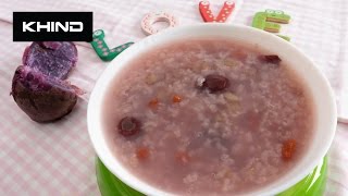 Purple Sweet Potato Porridge | Porridge Cooker | BP12 | Khind Recipe