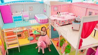 Bug 24 Hours in Giant Barbie Doll House