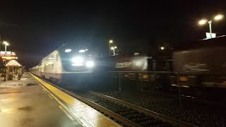 Night Trains through Puyallup | BNSF Seattle Sub