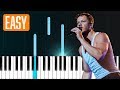 Imagine Dragons - "Natural" 100% EASY PIANO TUTORIAL
