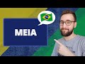 Todos os significados da palavra MEIA em português | Vou Aprender Português