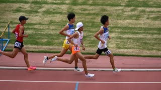 5000ｍ男子 3000m女子 2024 千葉県高校新人陸上 西武台千葉の山脇選手が会心の走りで八千代松陰の牙城を崩す。