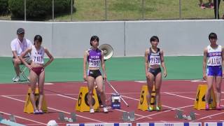 2019 秋田県陸上競技選手権 女子 100mH 決勝