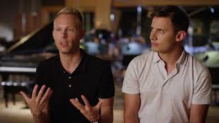 The Greatest Showman - Itw Justin Paul and Benj Pasek (official video)