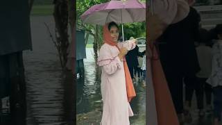 റോഡിൽ വെള്ളം കയറിയപ്പോൾ 🌧️🏊‍♀️#minivlog #shortsvideo