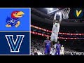 2019 College Basketball #1 Kansas vs #18 Villanova Highlights