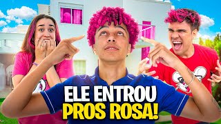 O MELHOR AMIGO DA EMILLY VICK PINTOU O CABELO DE ROSA