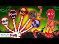 Midnight Magic Haunted Skeletons Halloween Song | Spooky Scary Nursery Rhymes By Teehee Town