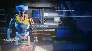 D.A.R.C.I. CATALYST (DESTINY 2)