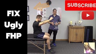 Forward Head Posture Corrective Exercise with Band - FIX Ugly FHP