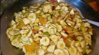 Fruit Chaat Recipe | Fruit Chaat Banane Ka Tarika | By NAZIA ZUBAIR Cooking