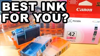 Canon Pro 100 Ink Options OEM 3rd Party Or Refill?