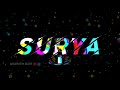 New Trending Name Art-SURYA-Videos Name Designed  All Names Akarath Mahi | akarathmahi