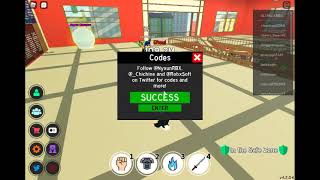 The new code in Anime Fighter Simulator |ROBLOX| Lets Redeem your new code to get more chikara shard