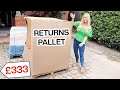 I BOUGHT AN AMAZON RETURNS PALLET WORTH £1800 FOR £333 WAS IT A SCAM? Amazon Returns Unboxing